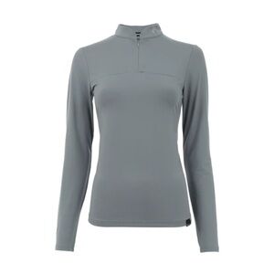 CAVALLO Edera 1/4 Zip Equestrian Riding Shirt Dusty Mint Sz 36 (US 8) EUC!